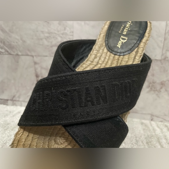 EUC Christian Dior Espadrilles Sandals - Picture 4 of 15